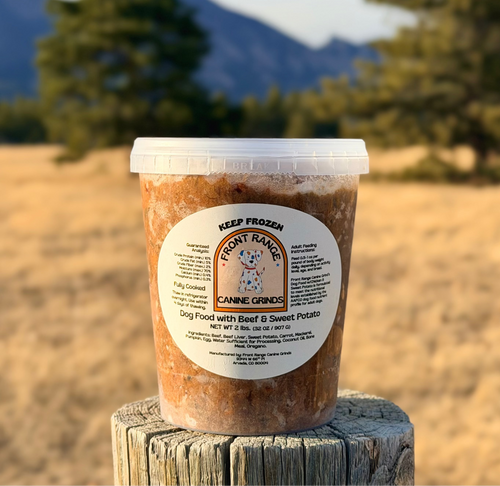 Beef & Sweet Potato Grind (2 lbs.)