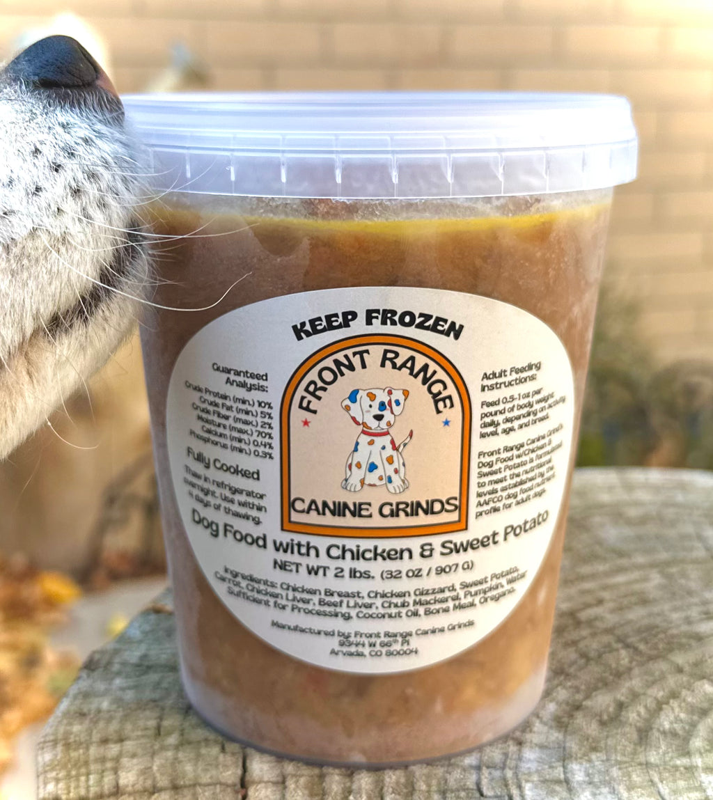 Chicken & Sweet Potato Grind (2 lbs.)