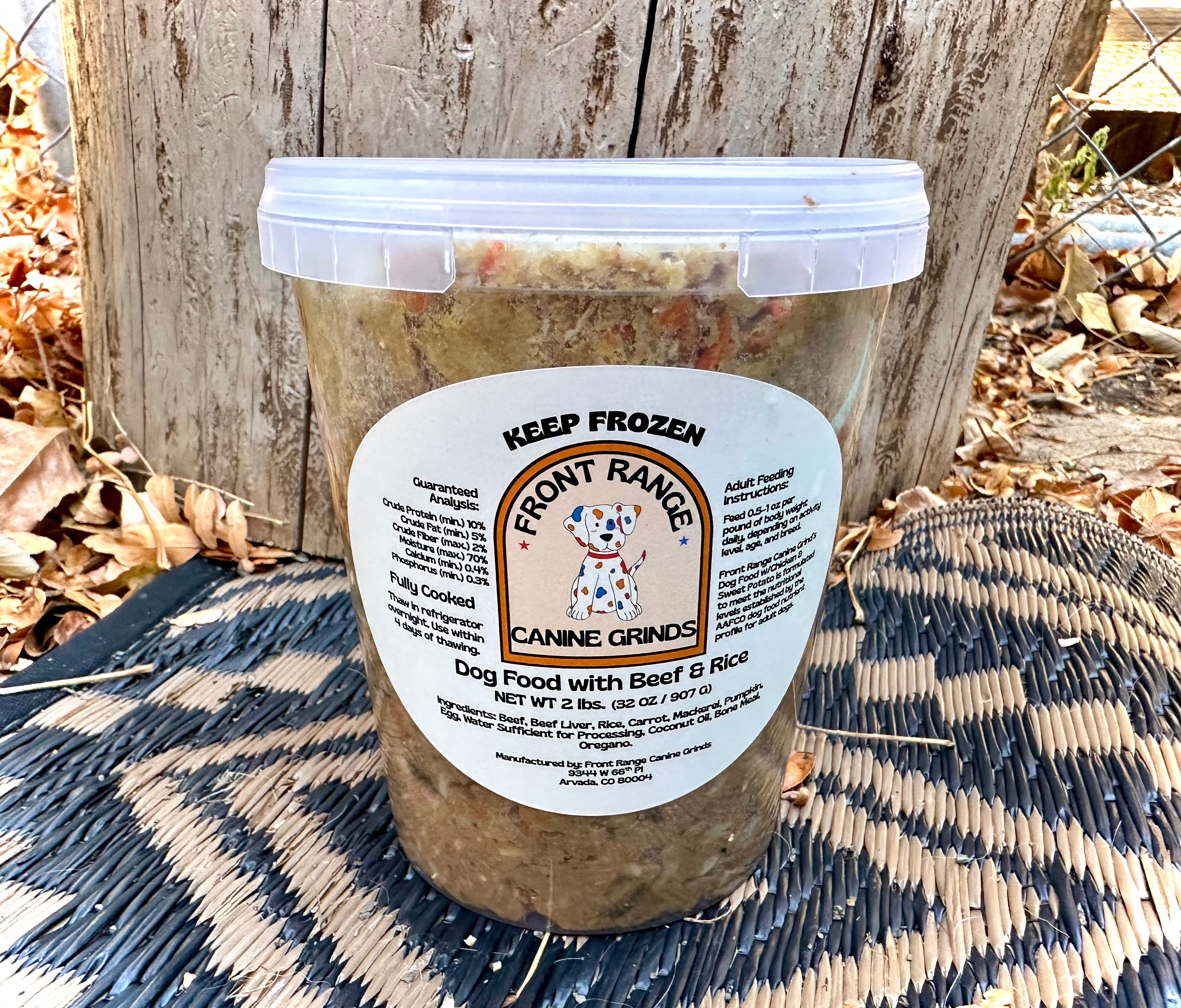 Beef & Rice Grind (2 lbs.)