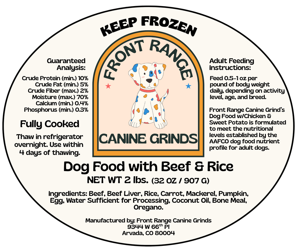 Beef & Rice Grind (2 lbs.)